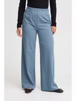 Тканевые брюки ICHI, синий