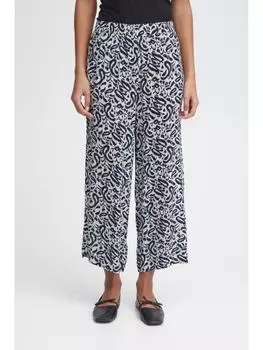 Тканевые брюки ICHI, синий