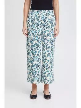 Тканевые брюки ICHI, синий