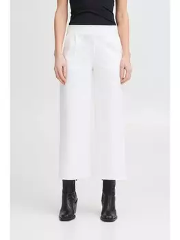 Тканевые брюки ICHI Stoffhose, белый