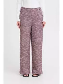 Тканевые брюки ICHI Stoffhose, фиолетовый