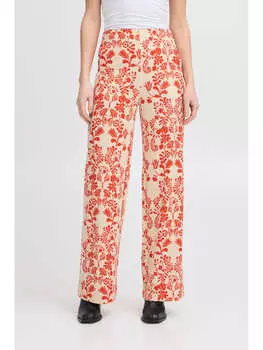 Тканевые брюки ICHI Stoffhose, красочный