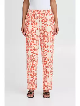 Тканевые брюки ICHI Stoffhose, красочный