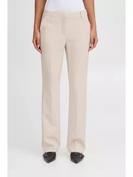 Тканевые брюки ICHI Stoffhose, натуральный