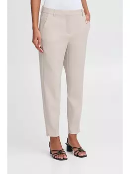 Тканевые брюки ICHI Stoffhose, натуральный