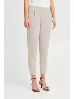 Тканевые брюки ICHI Stoffhose, натуральный