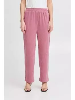 Тканевые брюки ICHI Stoffhose, розовый