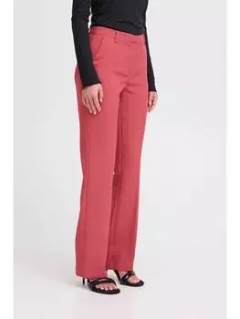 Тканевые брюки ICHI Stoffhose, розовый