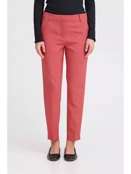 Тканевые брюки ICHI Stoffhose, розовый