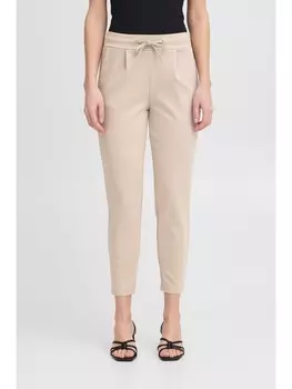 Тканевые брюки ICHI Stoffhose, серый