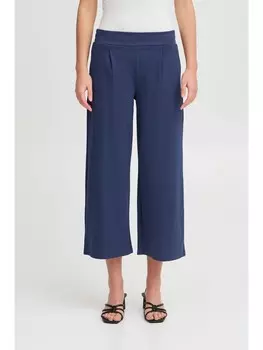 Тканевые брюки ICHI Stoffhose, синий