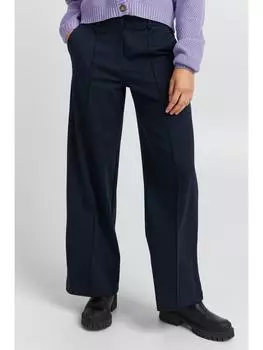 Тканевые брюки ICHI, темно-синий