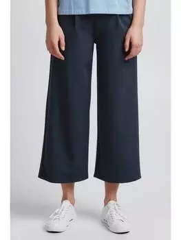 Тканевые брюки ICHI, темно-синий