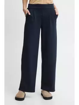 Тканевые брюки ICHI, темно-синий