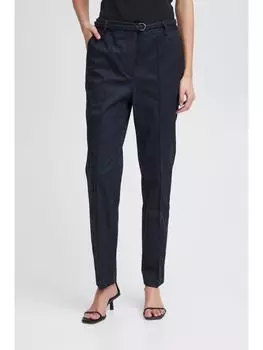 Тканевые брюки ICHI, темно-синий