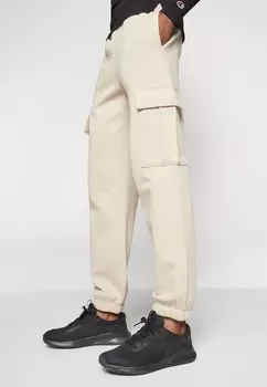 Тканевые брюки ICONS ELASTIC CUFF CARGO PANTS Champion, бежевый