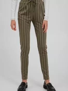 Тканевые брюки ихрути Ichi, зеленый