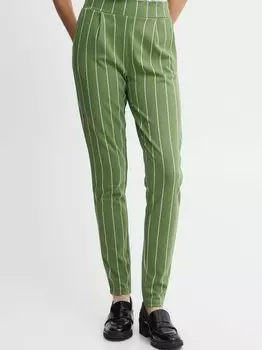 Тканевые брюки ихрути Ichi, зеленый