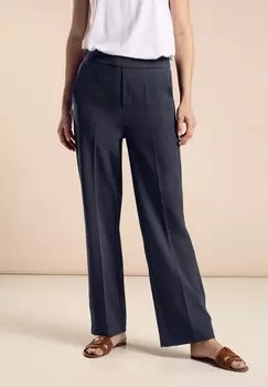 Тканевые брюки IM REGULAR FIT Street One, темно-синий