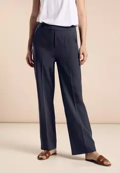 Тканевые брюки IM REGULAR FIT Street One, темно-синий