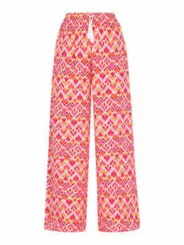 Тканевые брюки IZIA, цвет pink multicolor