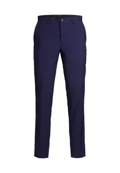 Тканевые брюки Jack & Jones Anzug 'Franco', темно синий