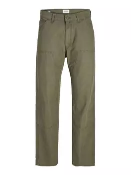Тканевые брюки JACK & JONES Regular Pants, зеленый