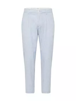 Тканевые брюки JACK & JONES Regular Pleat-Front Pants BILL CAIRO, пыльно-голубой