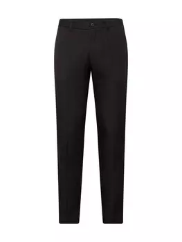 Тканевые брюки JACK & JONES Slim fit Pleated Pants JPRCOSTA, черный