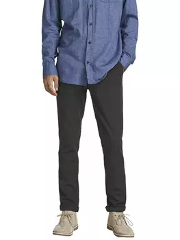 Тканевые брюки Jack & Jones Stoff/Chino JPSTMARCO JJCONNOR slim, серый