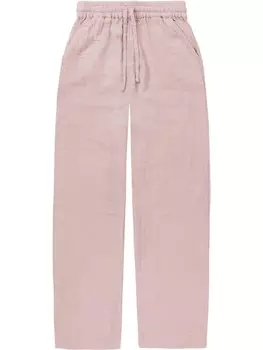 Тканевые брюки Janice Larisa, розовый