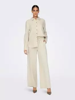 Тканевые брюки JDY, бежевый