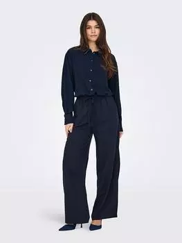 Тканевые брюки JDY, темно-синий