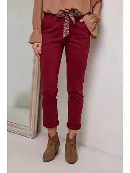 Тканевые брюки Josfine, бордовый