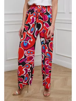 Тканевые брюки Josfine, красочный