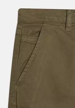 Тканевые брюки JUNIOR BOY WORKER PANTS Guess, оливковый