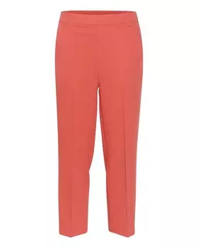 Тканевые брюки Kaffe Regular Pants Sakura, цвет orange red