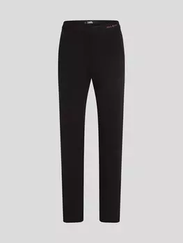 Тканевые брюки Karl Lagerfeld Hose, черный