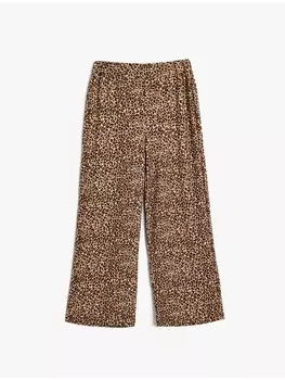Тканевые брюки KOTON, цвет beige gemustert