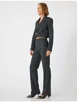 Тканевые брюки KOTON Hose, антрацит