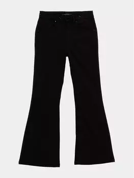 Тканевые брюки кроя bootcut Guess, черный