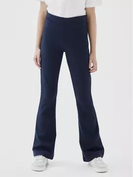 Тканевые брюки кроя bootcut Name It, синий