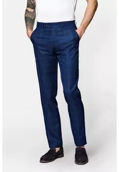 Тканевые брюки Lancerto, темно-синий