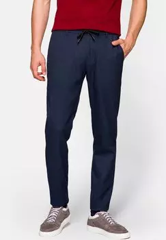 Тканевые брюки Lancerto, темно-синий