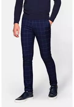 Тканевые брюки Lancerto, темно-синий