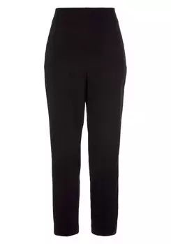 Тканевые брюки LASCANA Regular Pants, черный