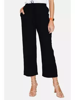 Тканевые брюки Le Jardin du Lin, черный