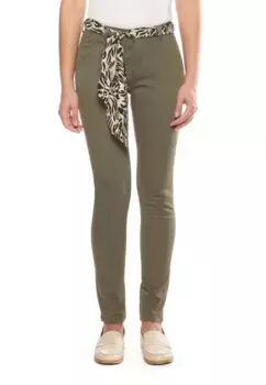 Тканевые брюки Le Temps Des Cerises с великолепным цветочным принтом, цвет Mehrfarbig