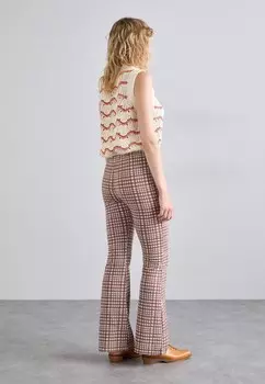 Тканевые брюки LENNY CHECKERED Stine Goya, коричневый