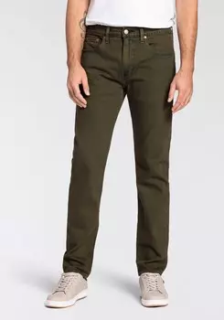 Тканевые брюки LEVI'S Tapered Pants 502, темно-зеленый